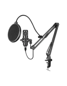 Microphone Bundle with Live Sound Card For Studio Recording & Broadcasting