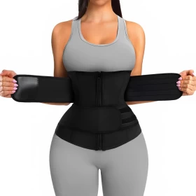Women Waist Trainer Body Shaper Slimmer-Black
