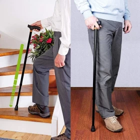 Foldable Walking Cane for Collapsible Adjustable